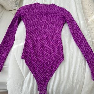 XS SKIMS x FENDI bodysuit